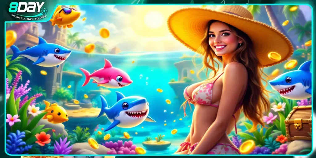 Bắn Cá H5 | Bí Quyết Săn Cá Đổi Thưởng Cực Đỉnh Tại 8DAY