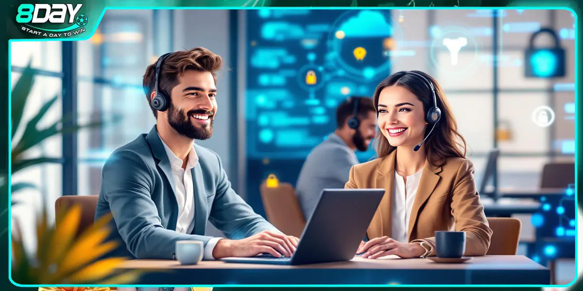 Liên hệ ngay với 8DAY qua chat trực tuyến, hỗ trợ nhanh