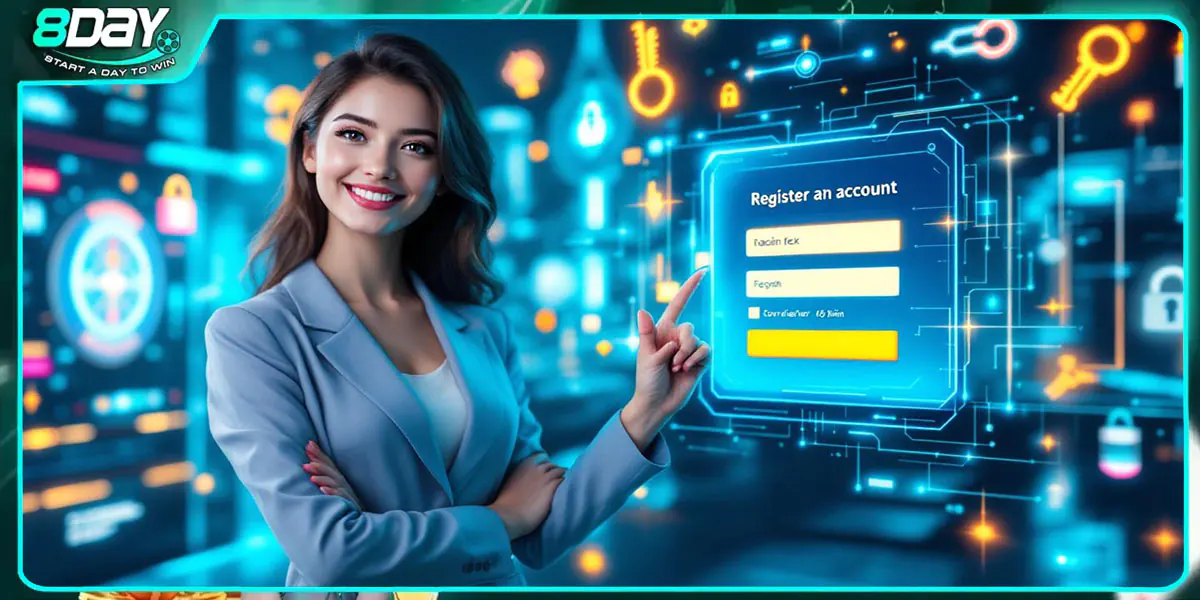 Đảm bảo kết nối internet ổn định khi đăng nhập 8DAY