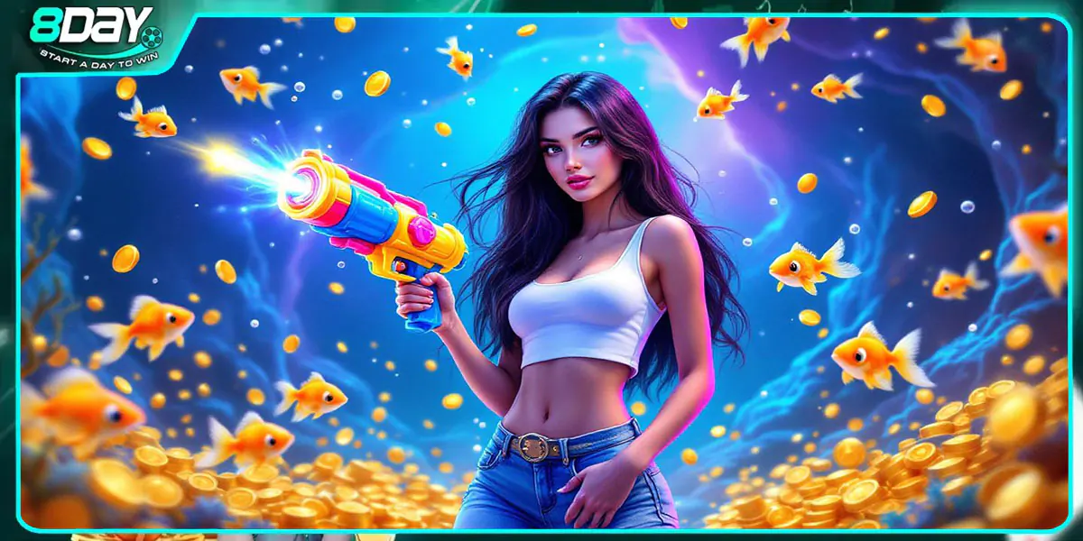 Trải nghiệm game bắn cá rồng đỉnh cao tại 8DAY
