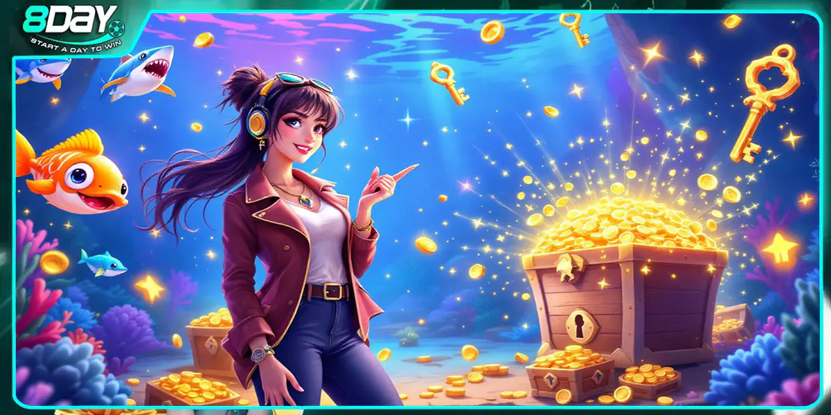 Săn thưởng hấp dẫn cùng bắn cá Long Vương