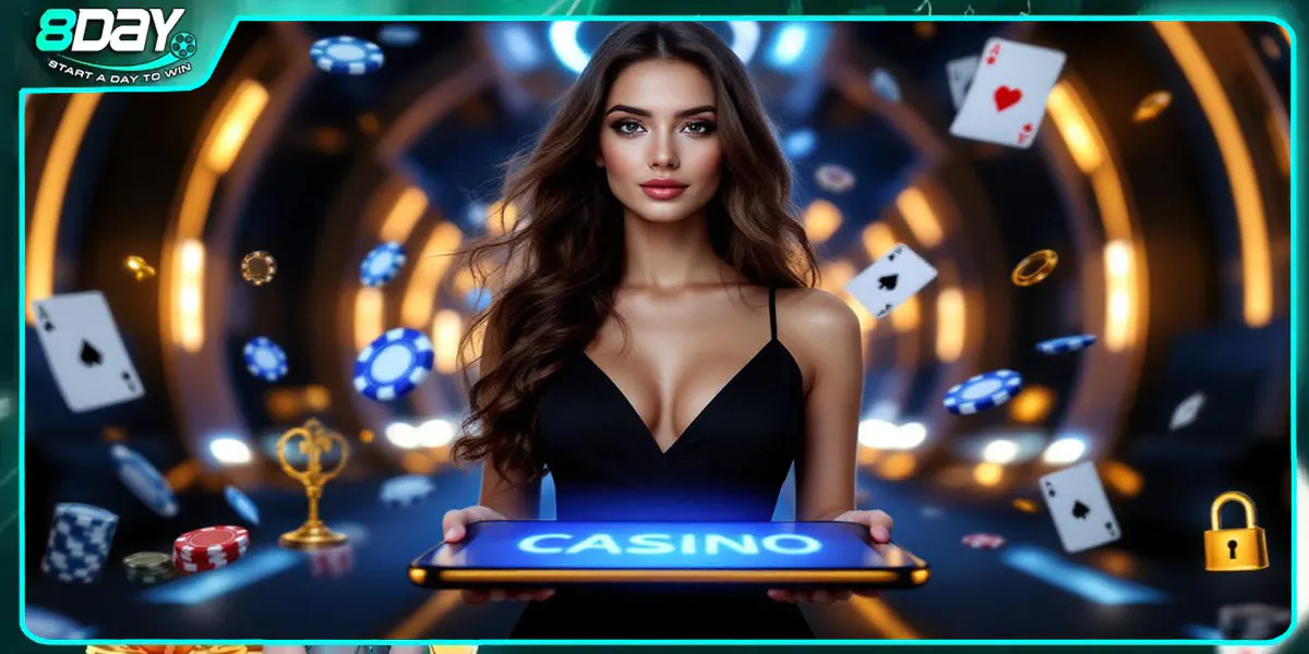 Tổng hợp game casino nổi bật trên nền tảng 8DAY